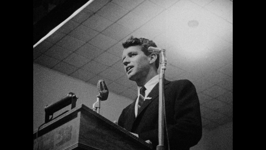 Screen capture from The Kennedy Films of Robert Drew & Associates