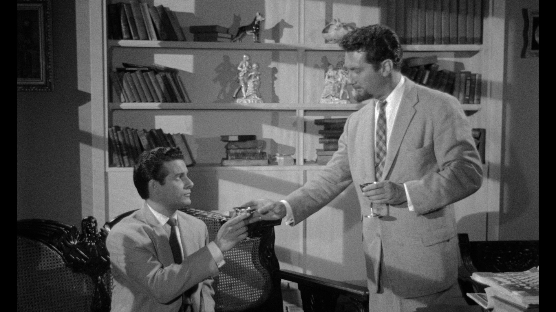 Screen capture from Enter Santo: The First Adventures of the Silver-Masked Man