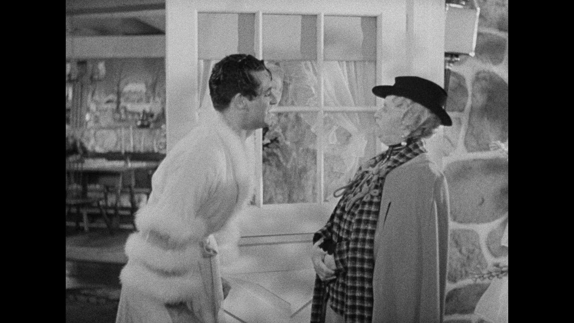 Screen capture from Bringing Up Baby