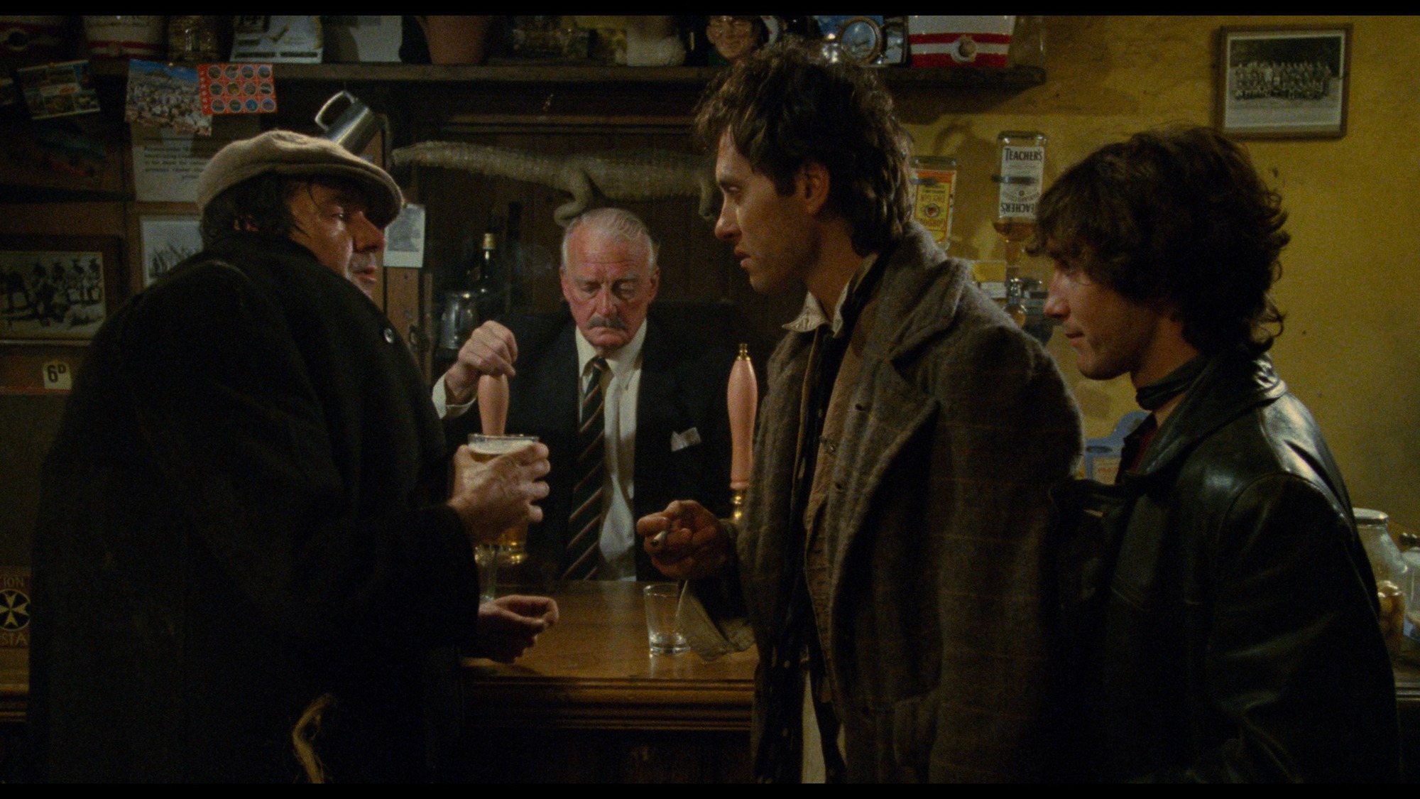 Screen capture from Withnail and I