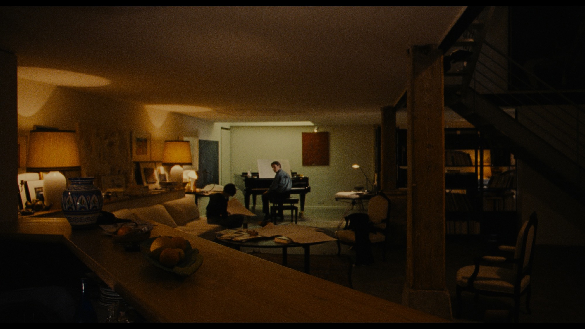 Screen capture from Three Colors: Blue