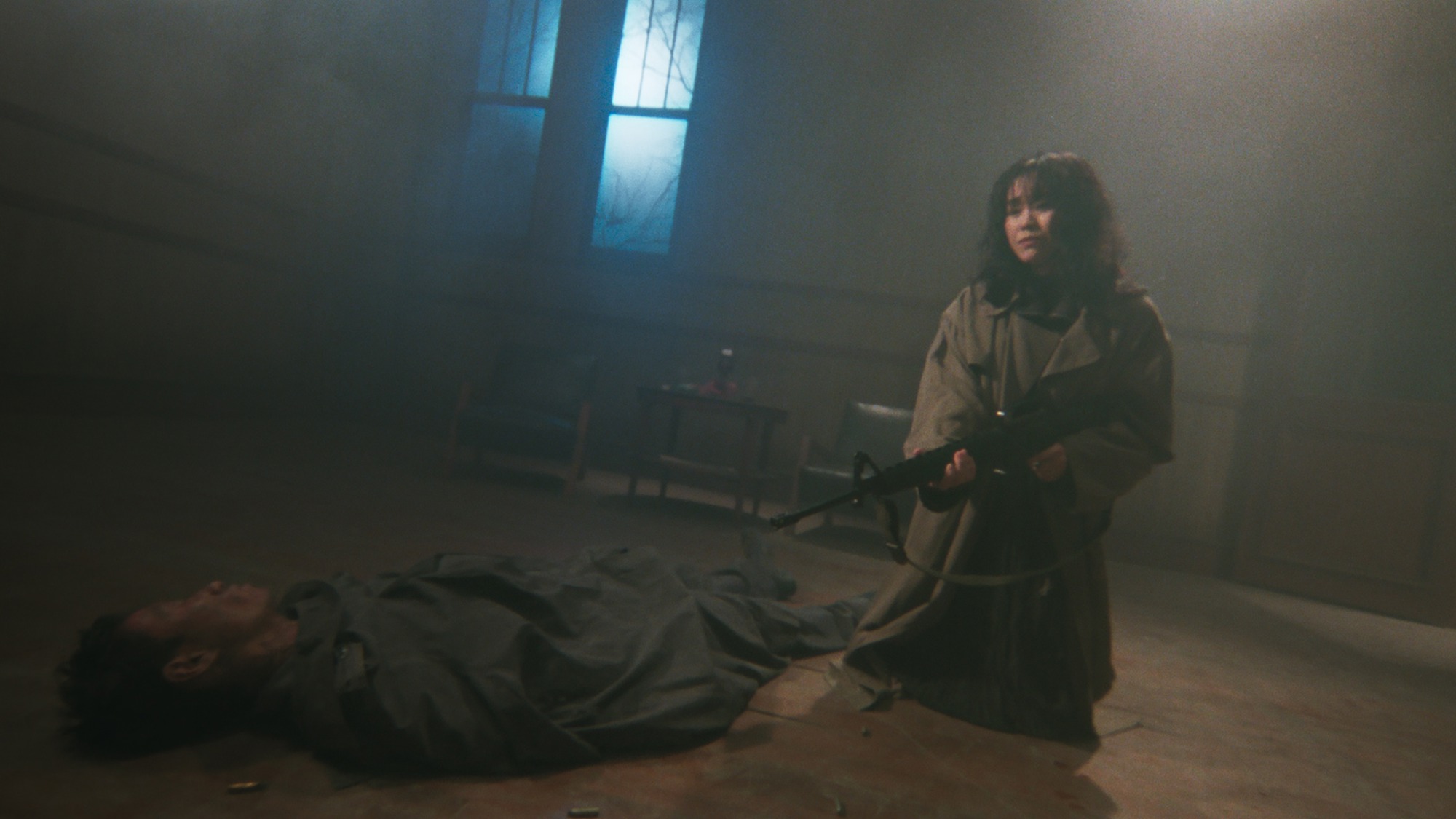 Screen capture from The Heroic Trio / Executioners