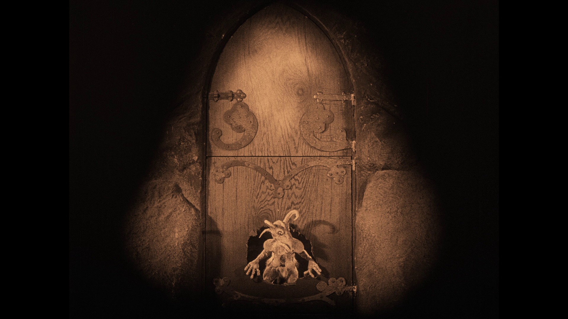 Screen capture from Häxan