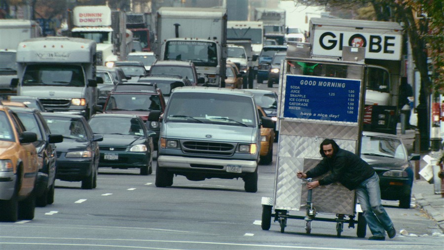 Screen capture from Man Push Cart