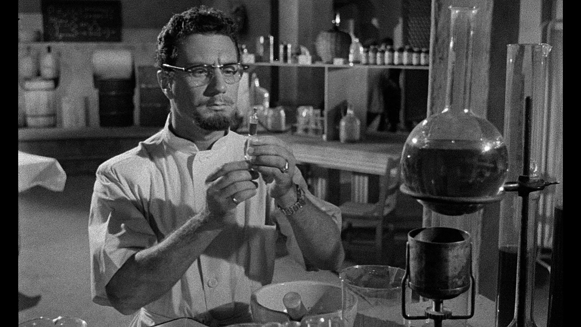 Screen capture from Enter Santo: The First Adventures of the Silver-Masked Man