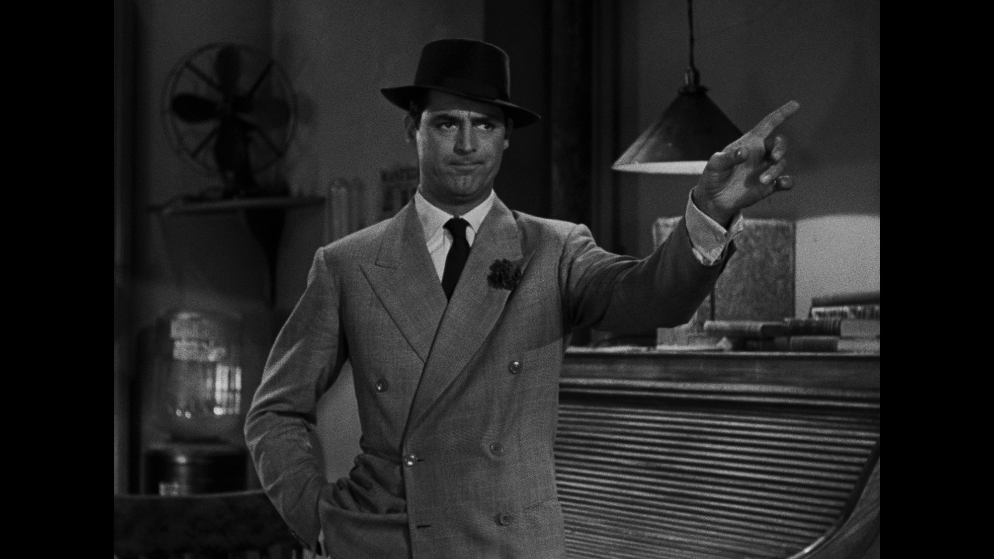 Screen capture from His Girl Friday