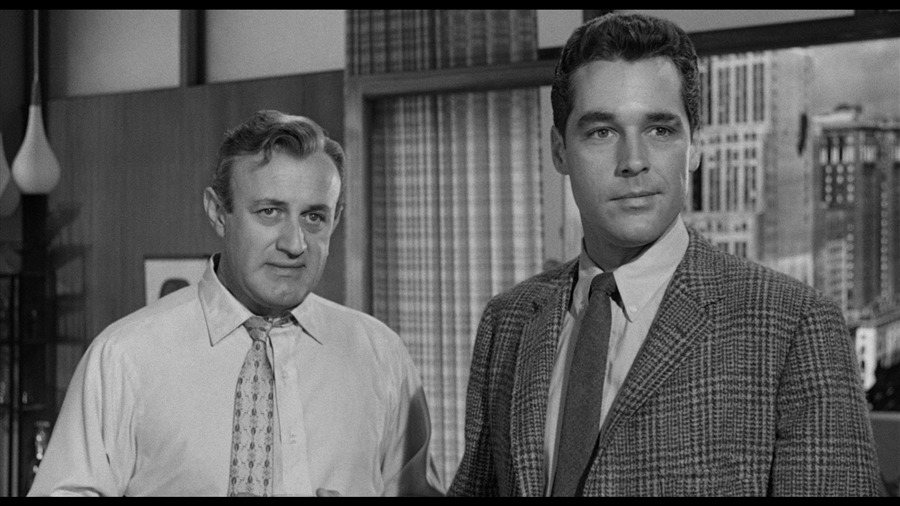Screen capture from The Garment Jungle