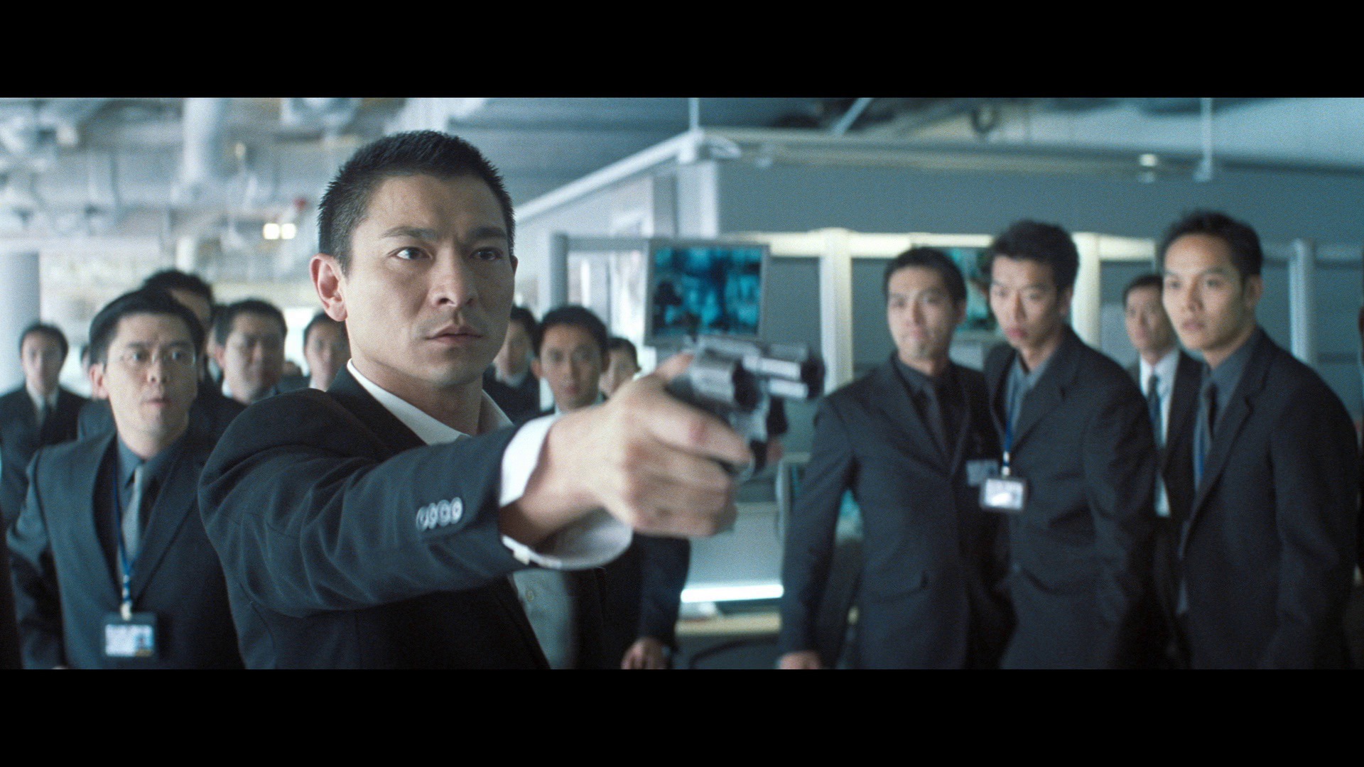 Screen capture from The Infernal Affairs Trilogy