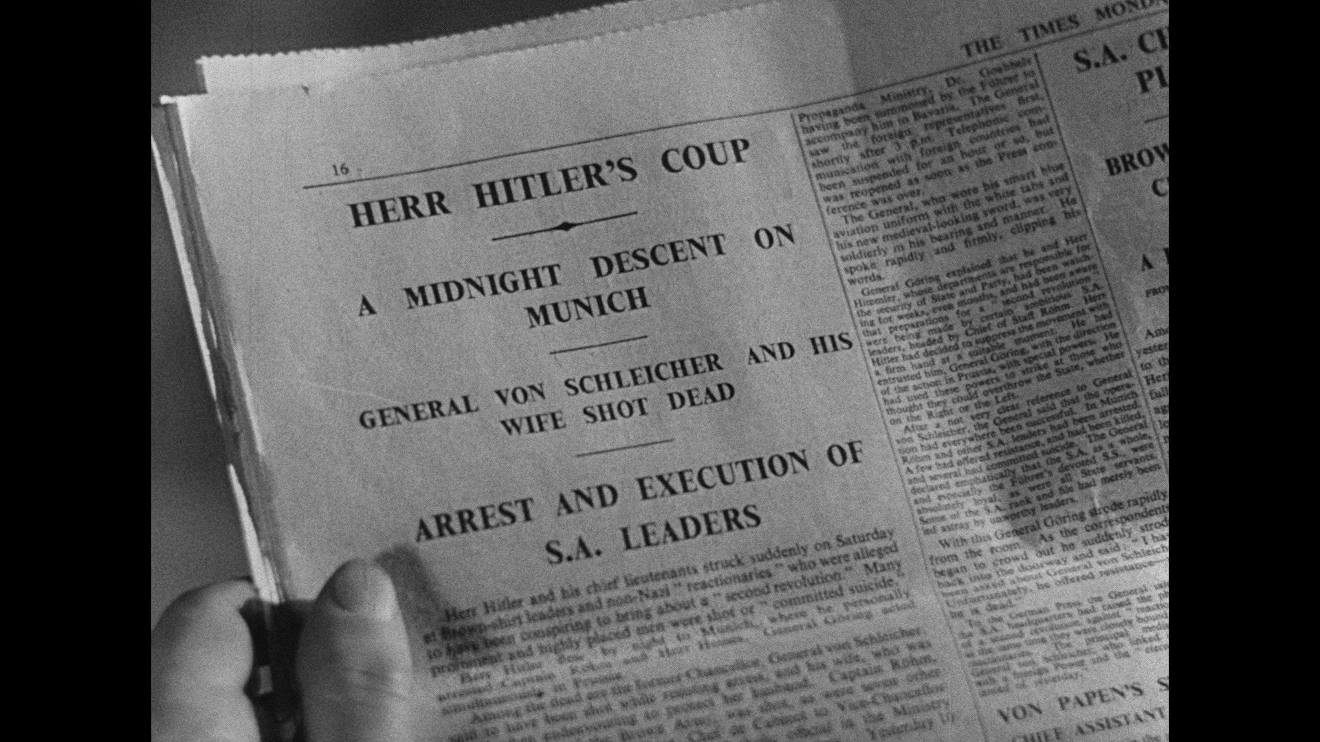 Screen capture from Pastor Hall