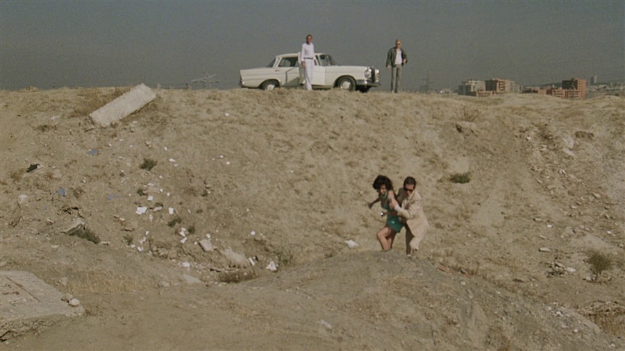Screen capture from The Hit