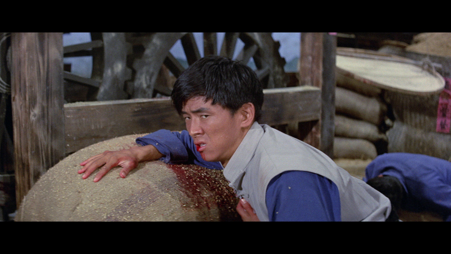 Screen capture from One-Armed Boxer
