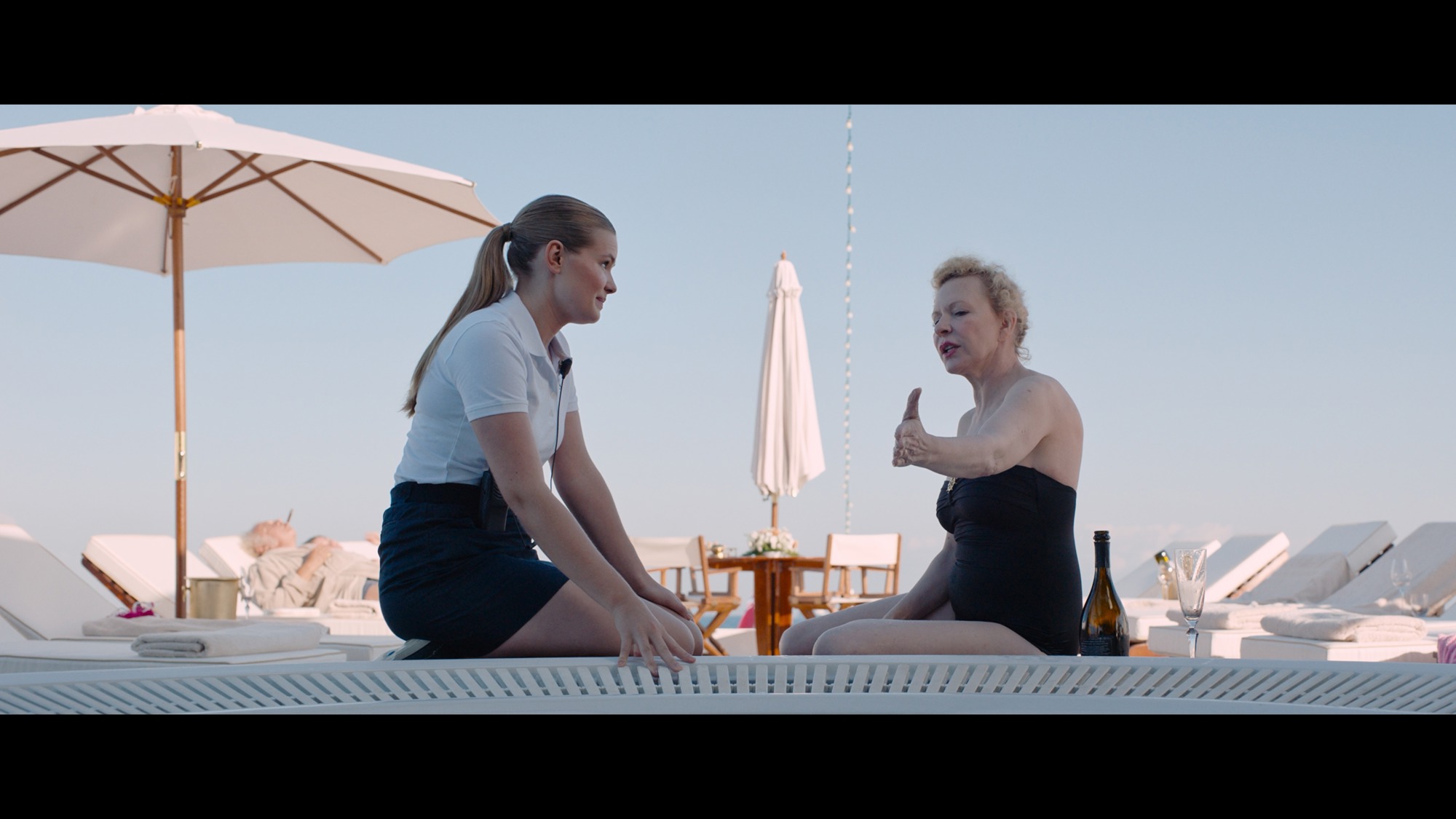 Screen capture from Triangle of Sadness