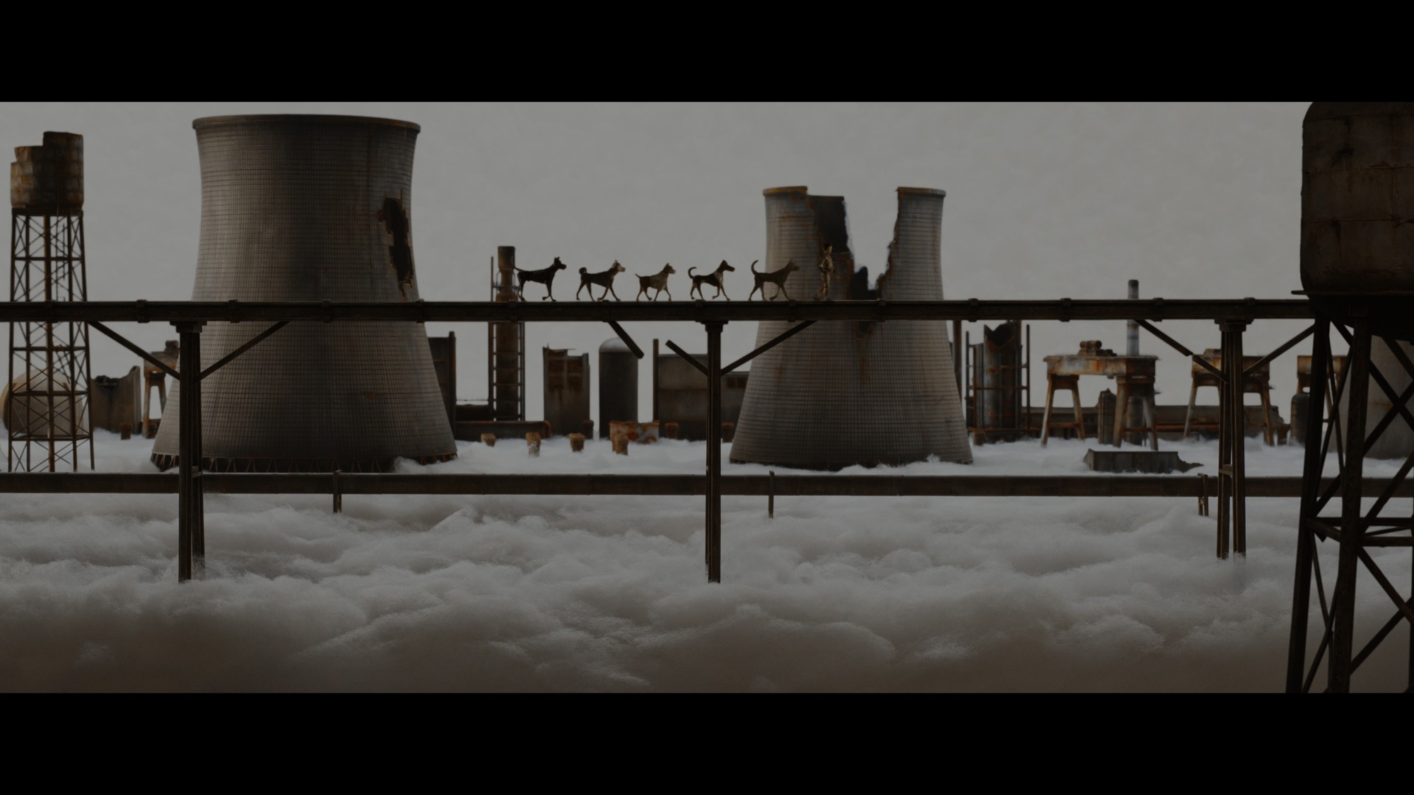 Screen capture from Isle of Dogs
