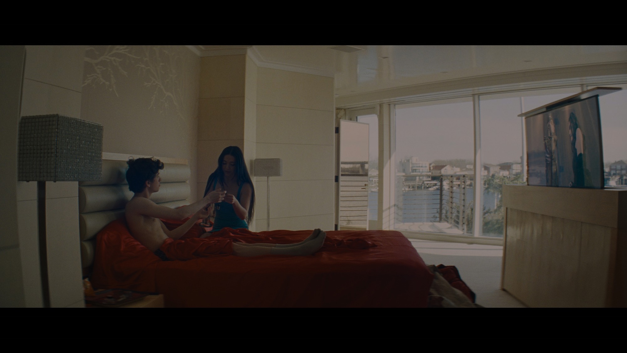 Screen capture from Anora