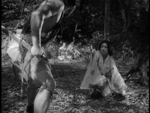Screen capture from Rashomon