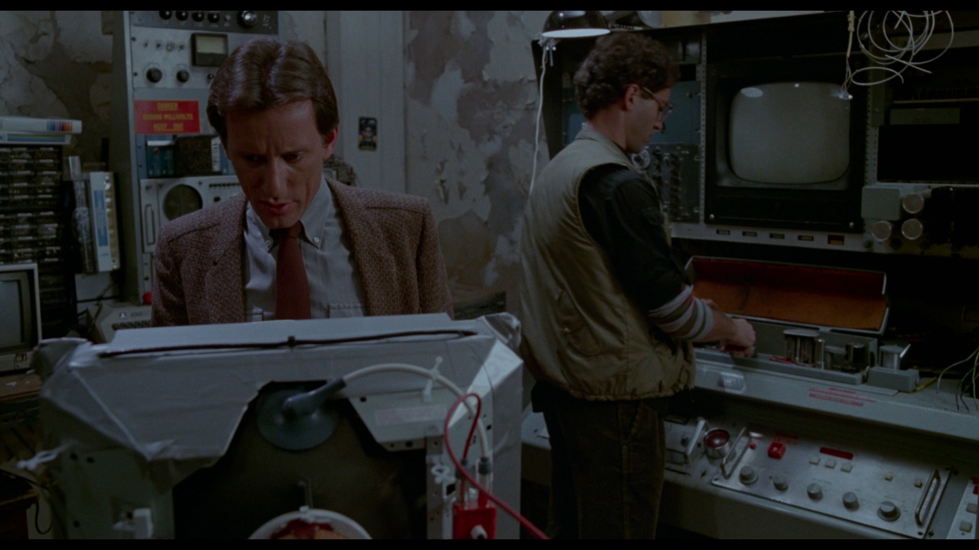 Screen capture from Videodrome