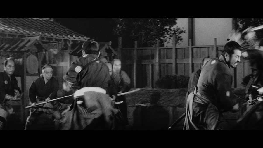 Screen capture from Sanjuro