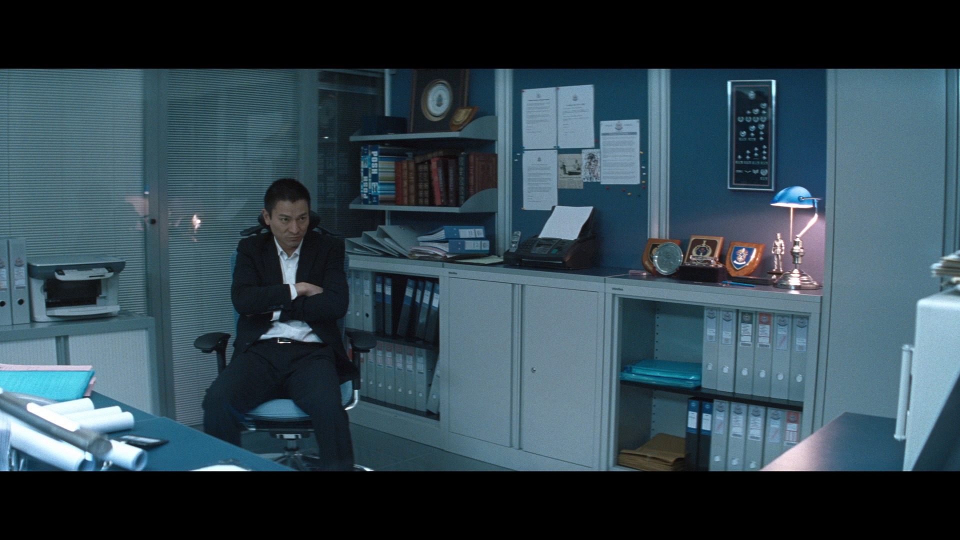 Screen capture from The Infernal Affairs Trilogy