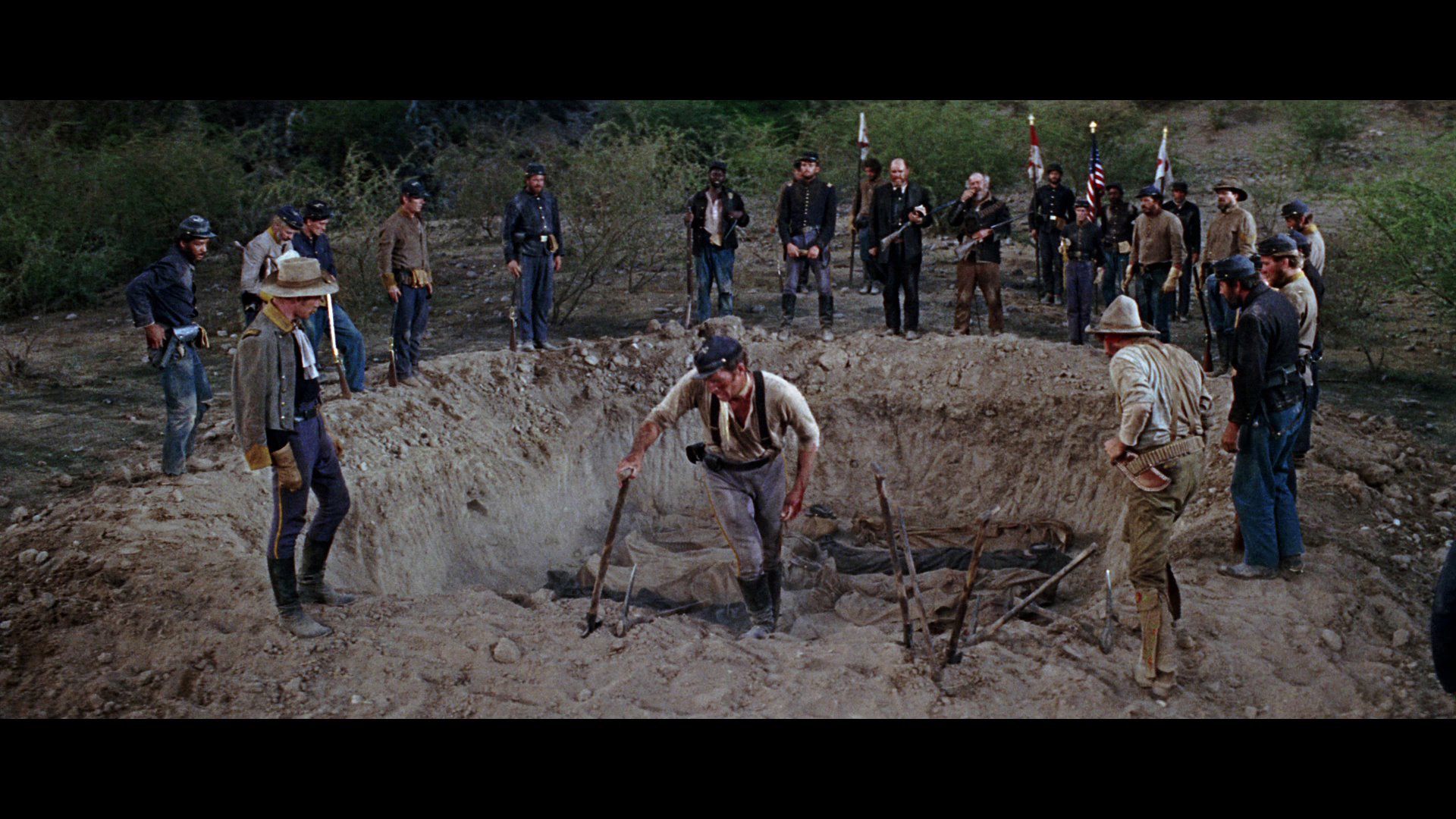 Screen capture from Major Dundee