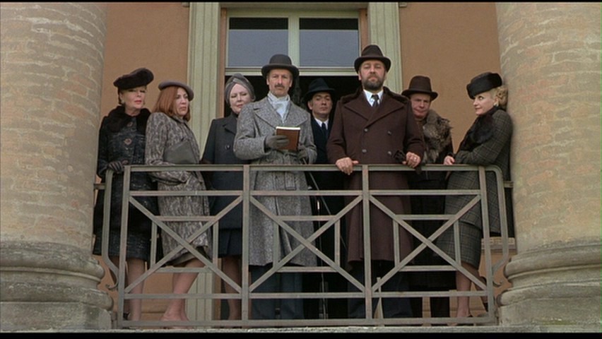 Screen capture from Salo, or the 120 Days of Sodom