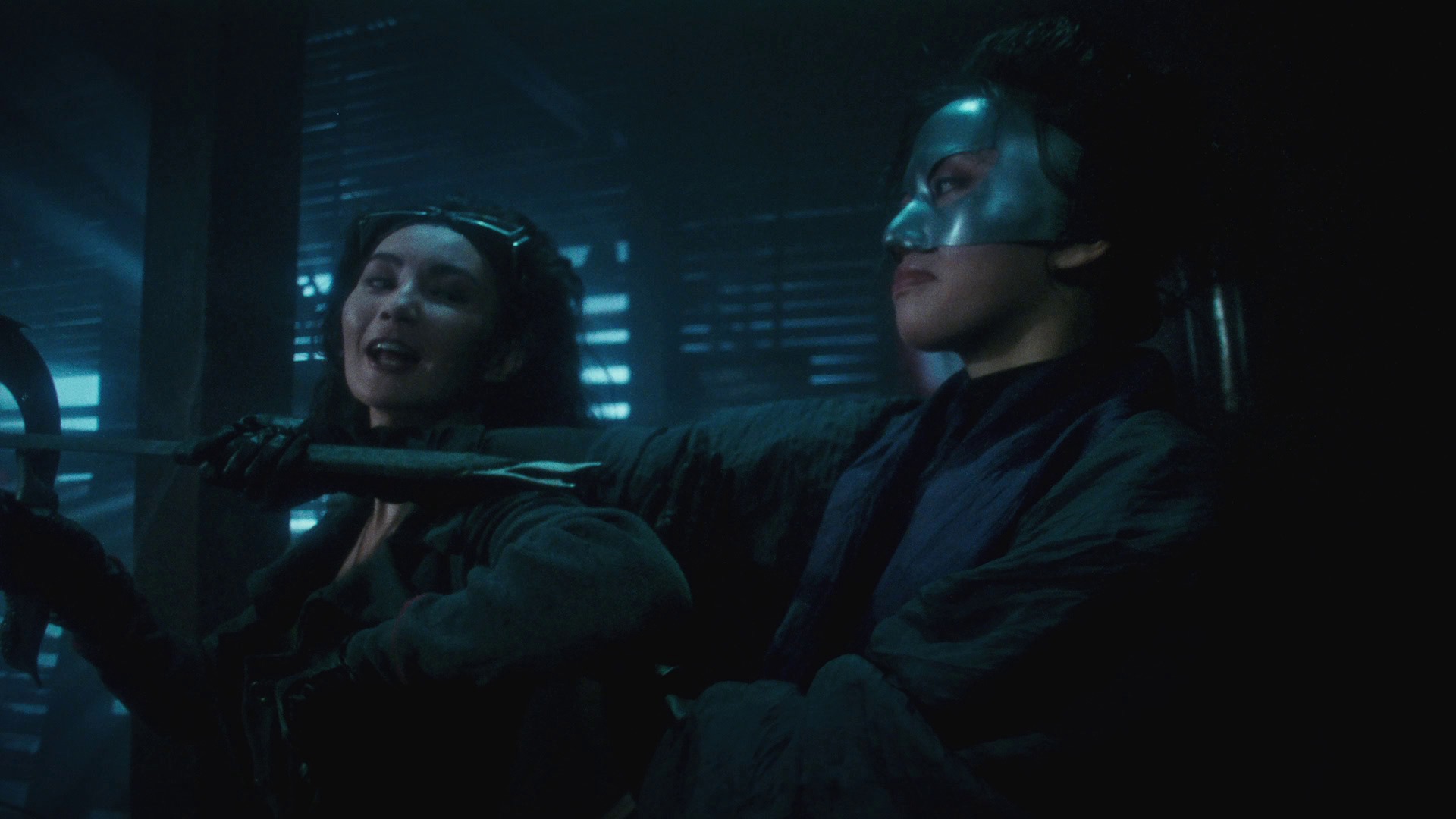 Screen capture from The Heroic Trio / Executioners