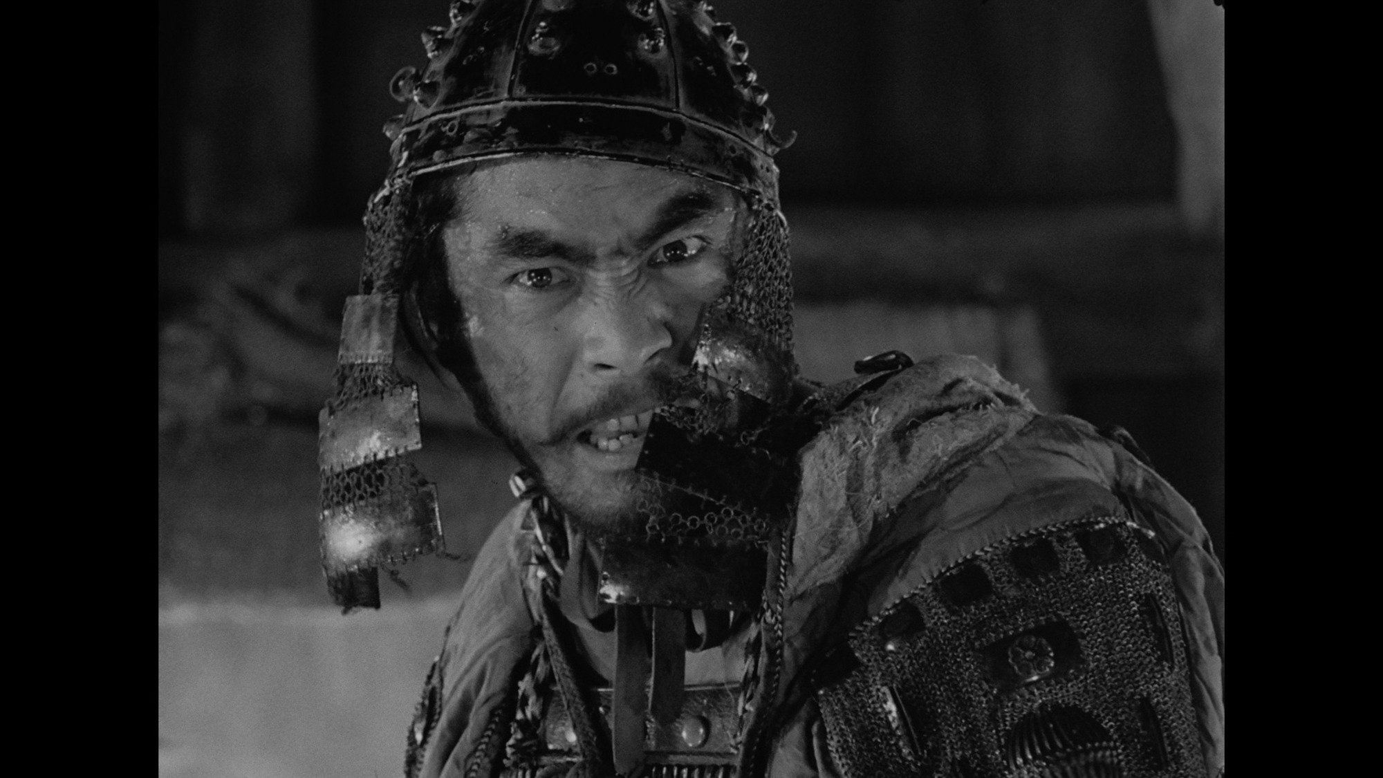 Screen capture from Seven Samurai