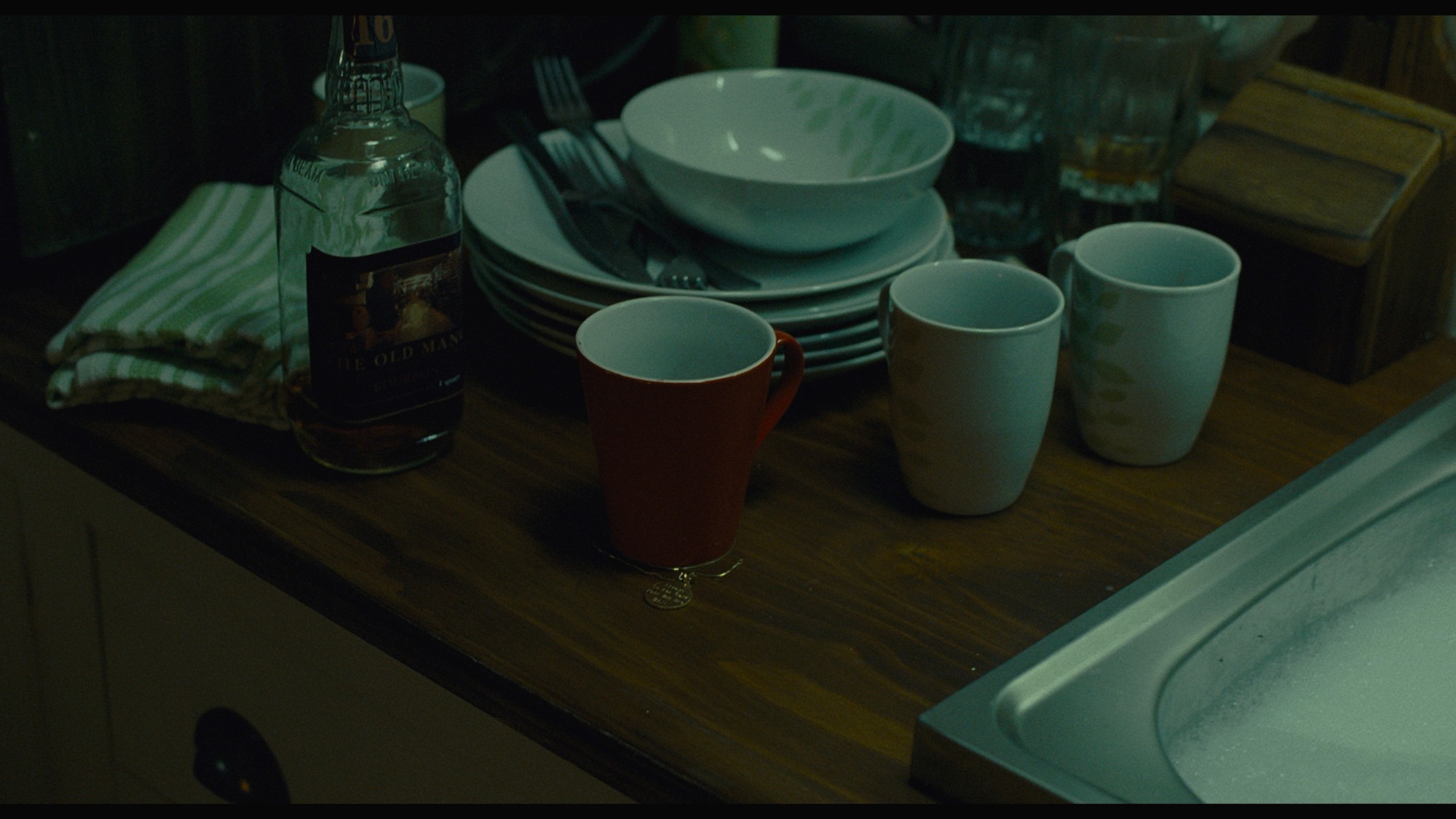 Screen capture from The Last House on the Left