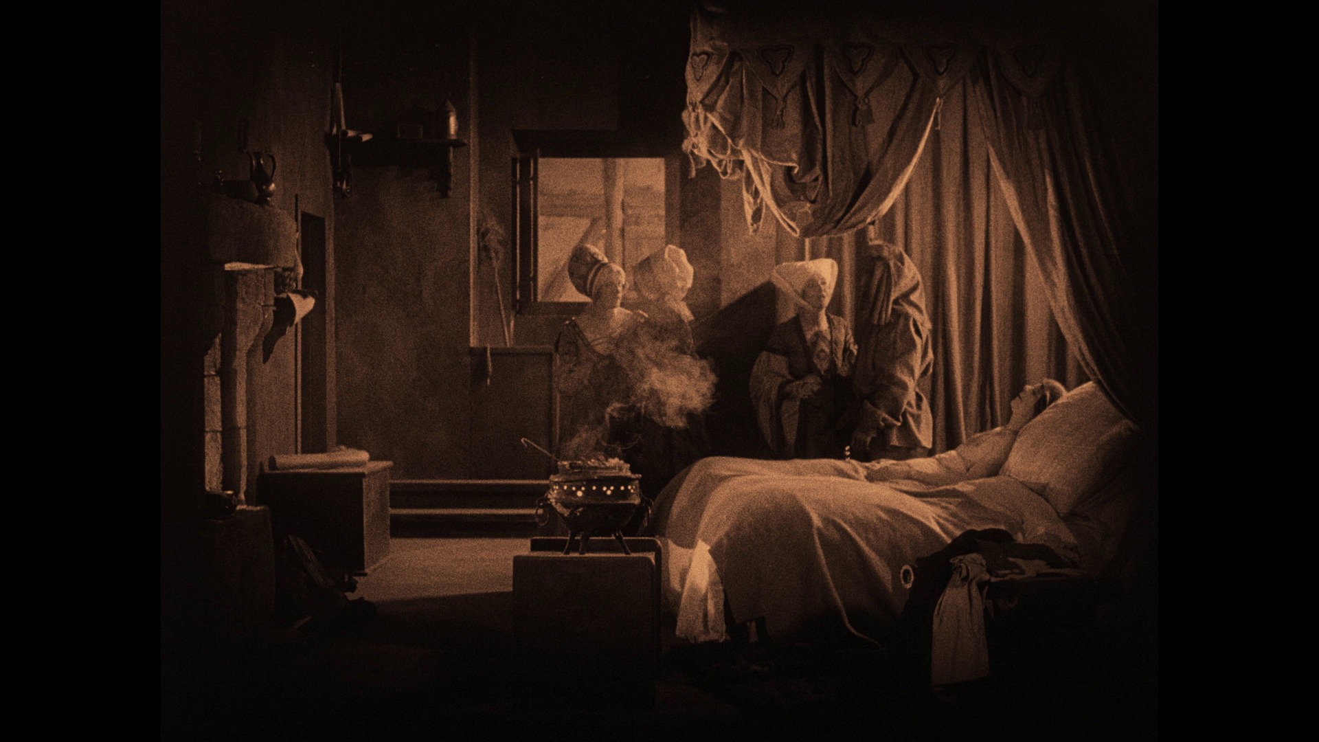 Screen capture from Häxan