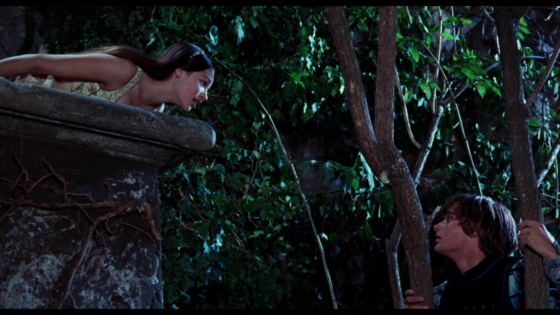 Screen capture from Romeo and Juliet