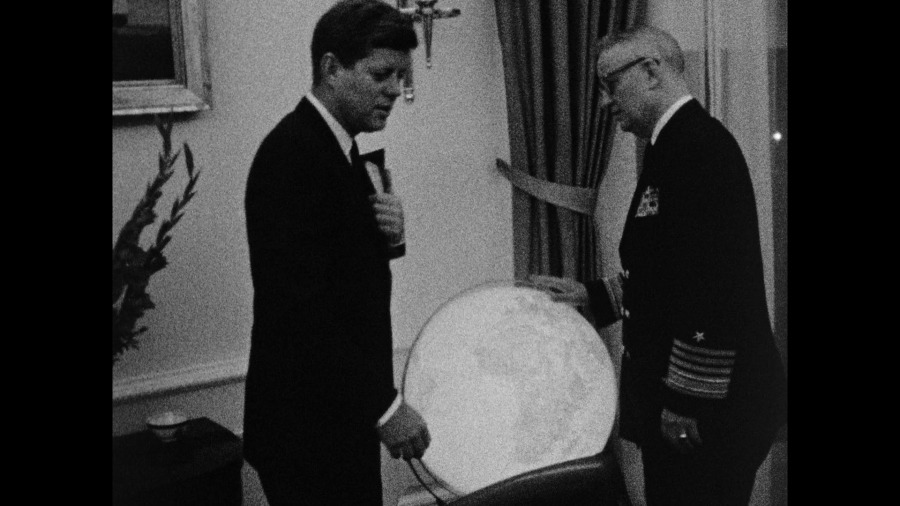 Screen capture from The Kennedy Films of Robert Drew & Associates
