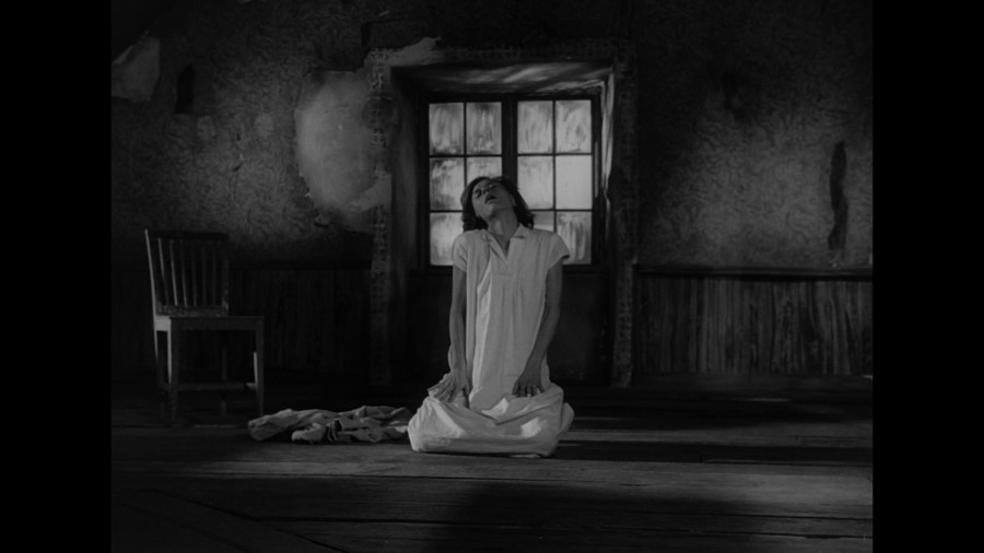 Screen capture from A Film Trilogy by Ingmar Bergman