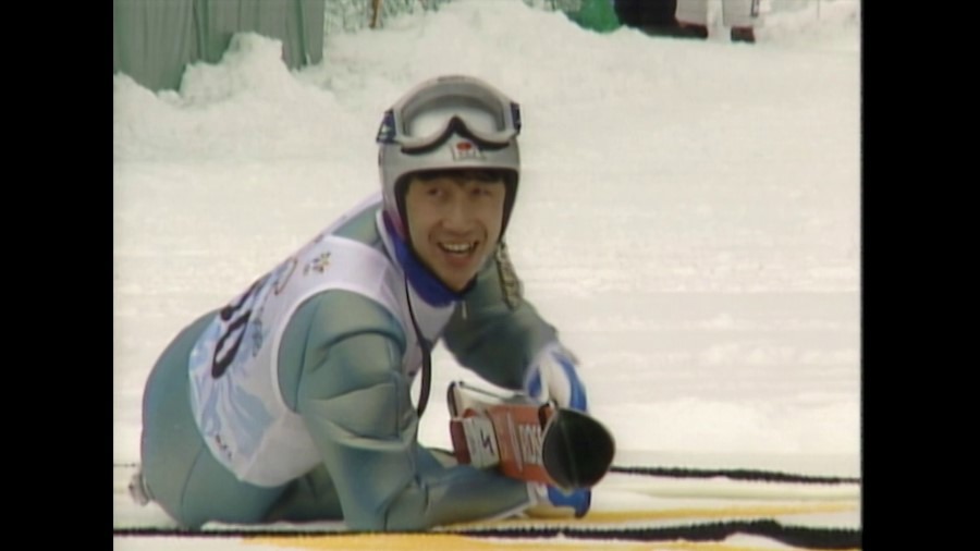 Screen capture from 100 Years of Olympic Films