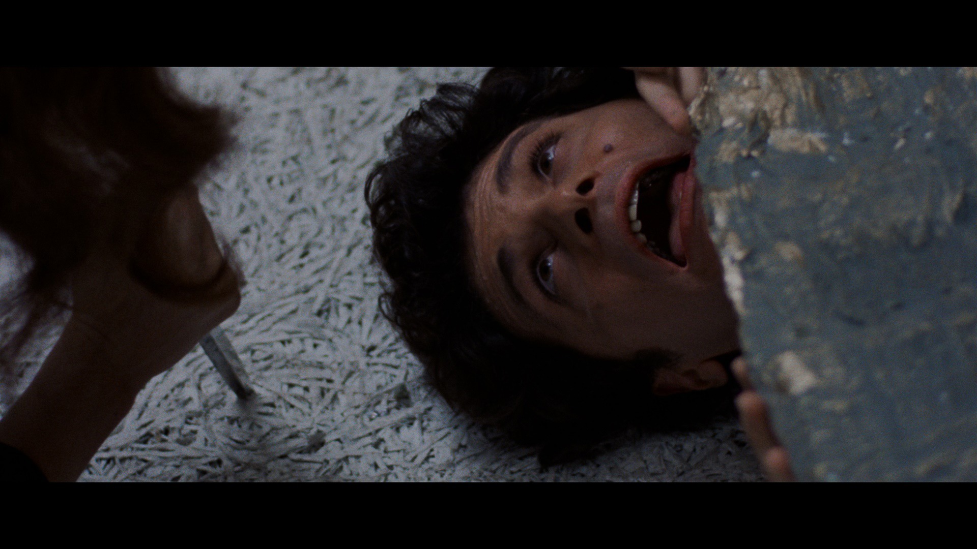 Screen capture from The Bird with the Crystal Plumage