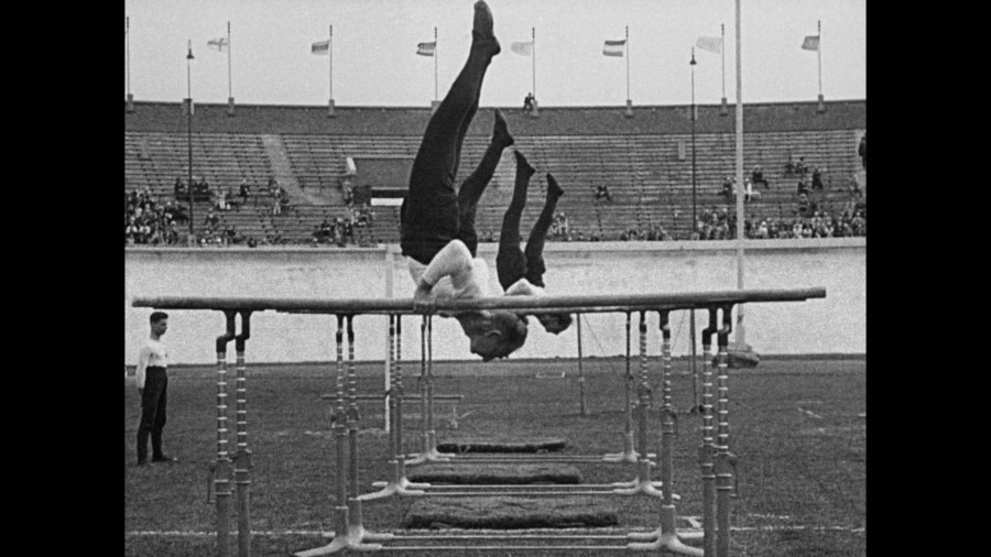 Screen capture from 100 Years of Olympic Films