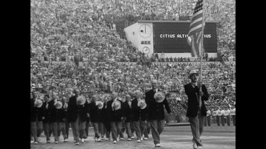 Screen capture from 100 Years of Olympic Films