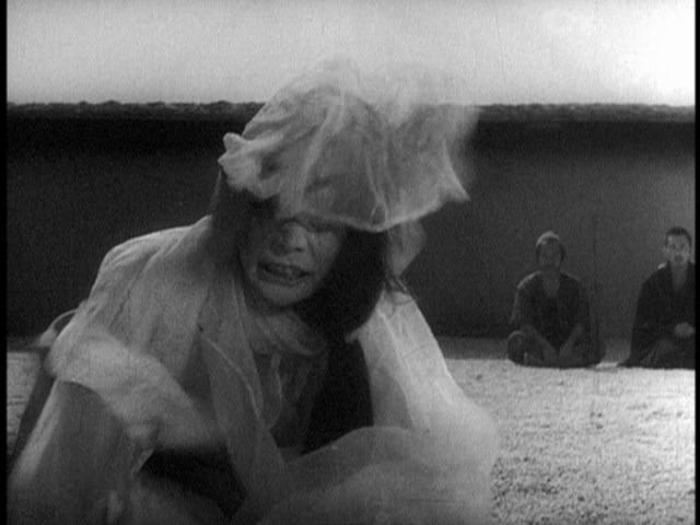 Screen capture from Rashomon