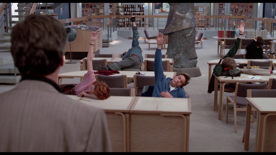 Screen capture from The Breakfast Club