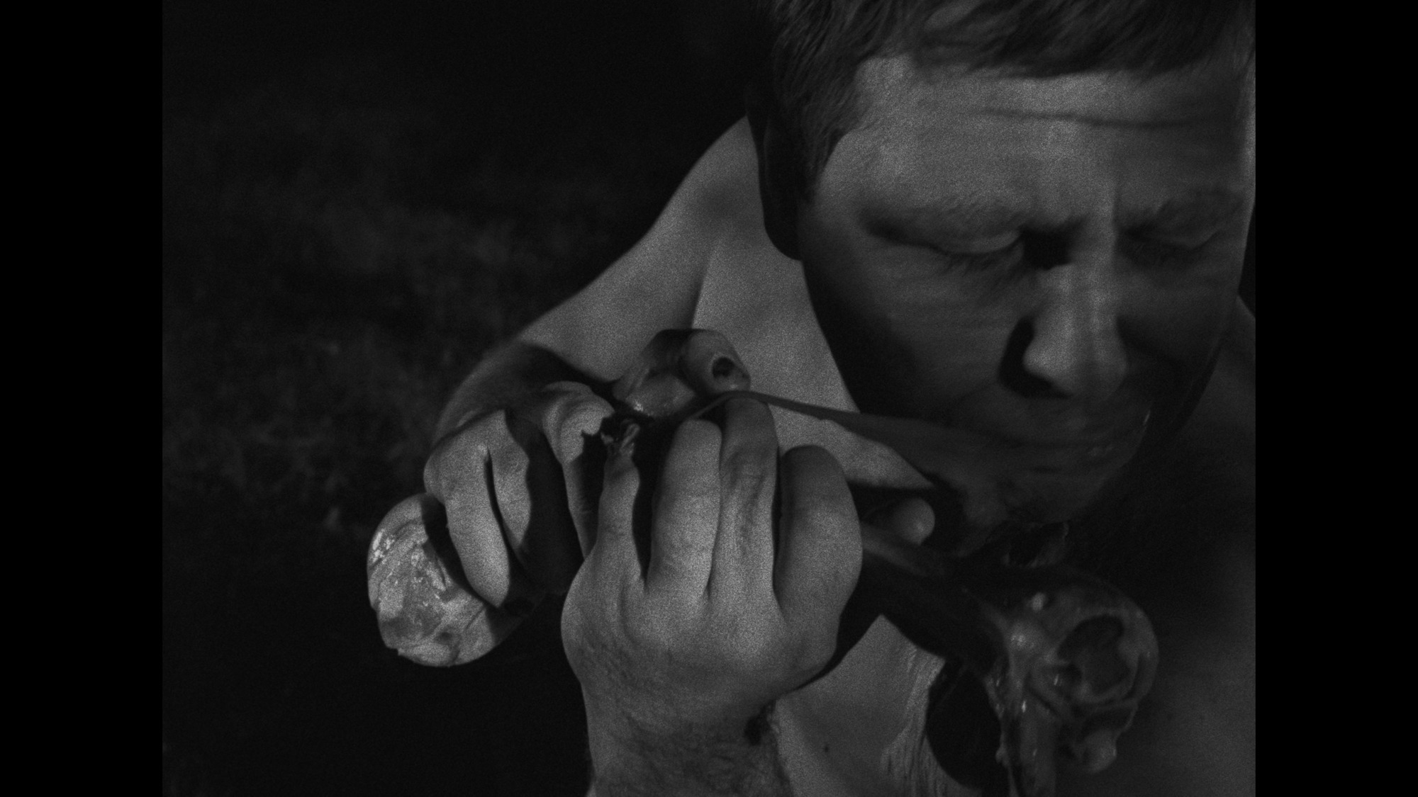 Screen capture from Night of the Living Dead