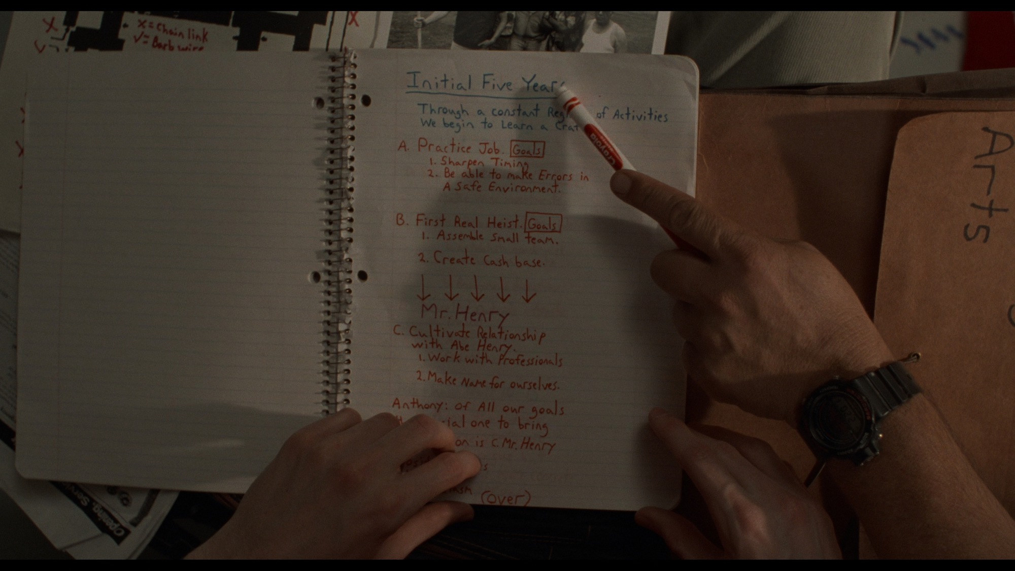 Screen capture from The Wes Anderson Archive: Ten Films, Twenty-Five Years