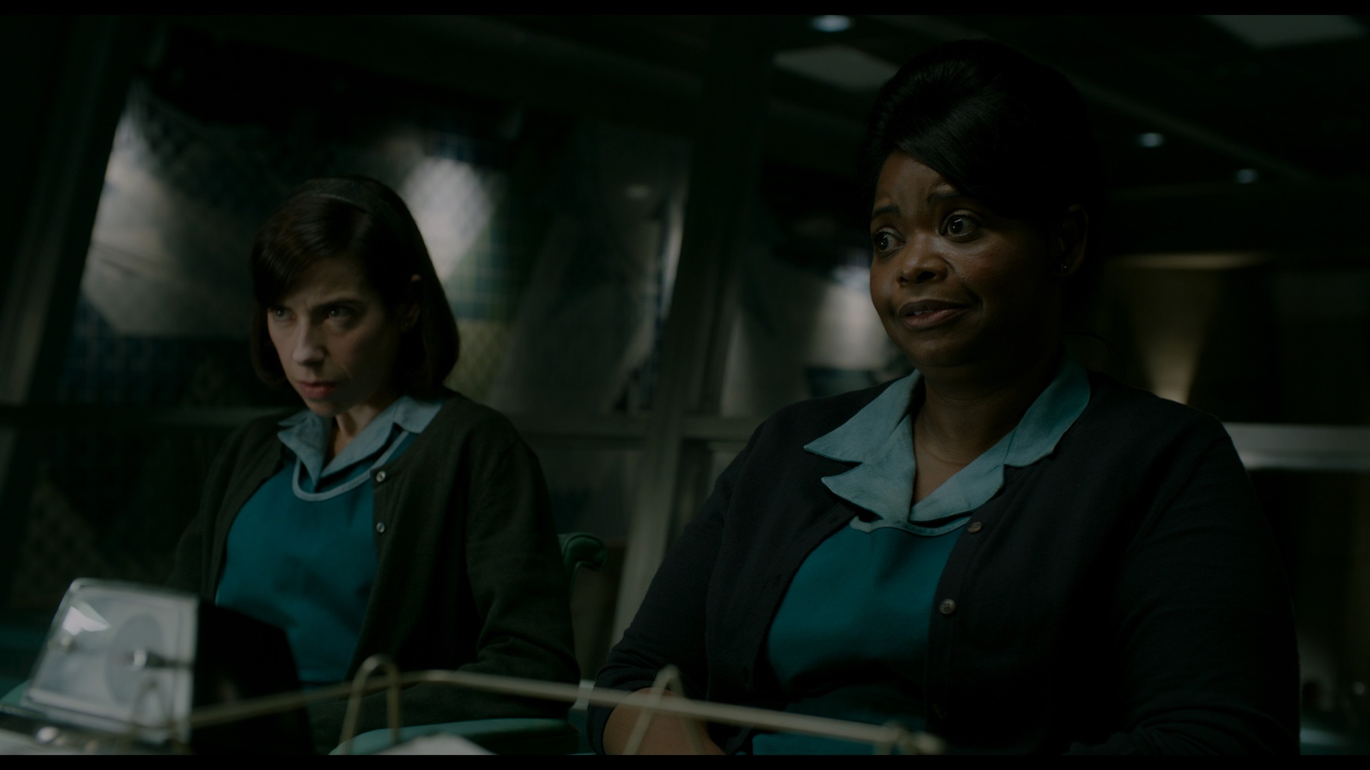 Screen capture from The Shape of Water