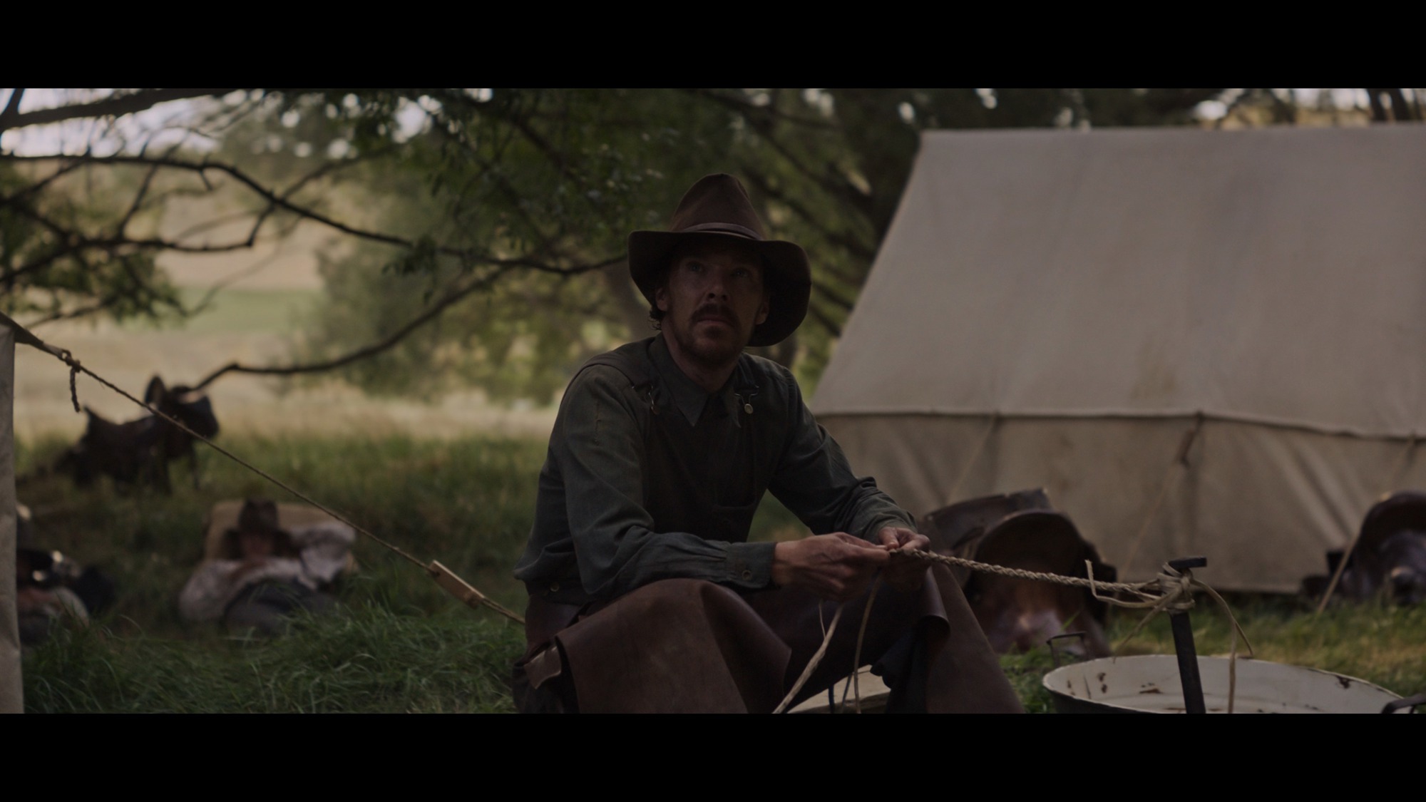 Screen capture from The Power of the Dog
