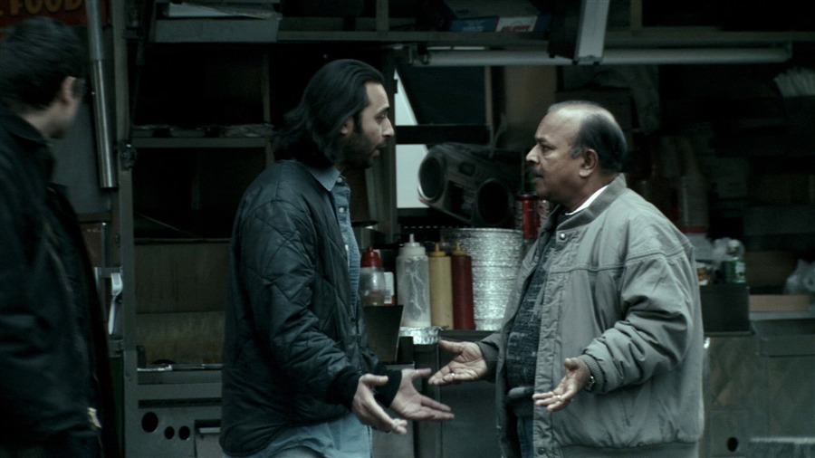 Screen capture from Man Push Cart