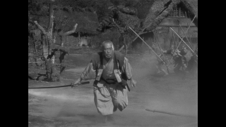 Screen capture from Seven Samurai
