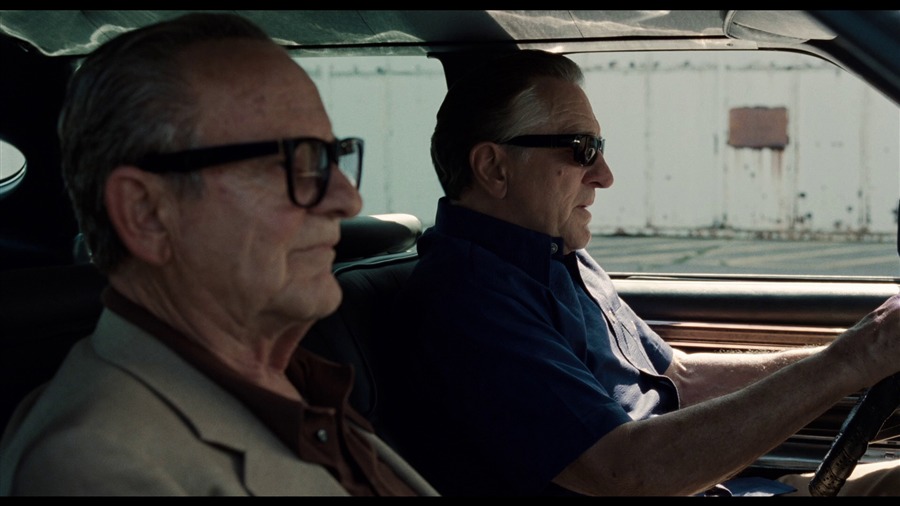Screen capture from The Irishman
