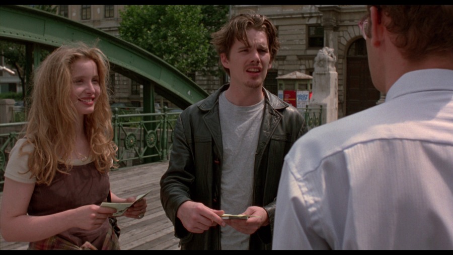 Screen capture from Before Sunrise