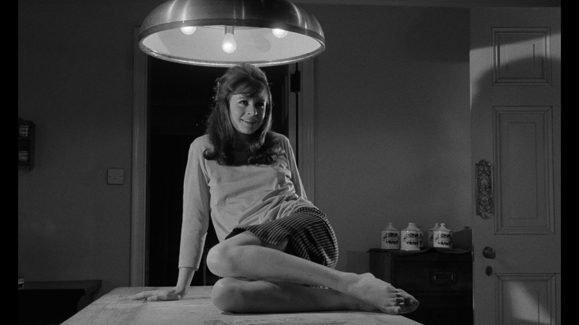 Screen capture from The Servant
