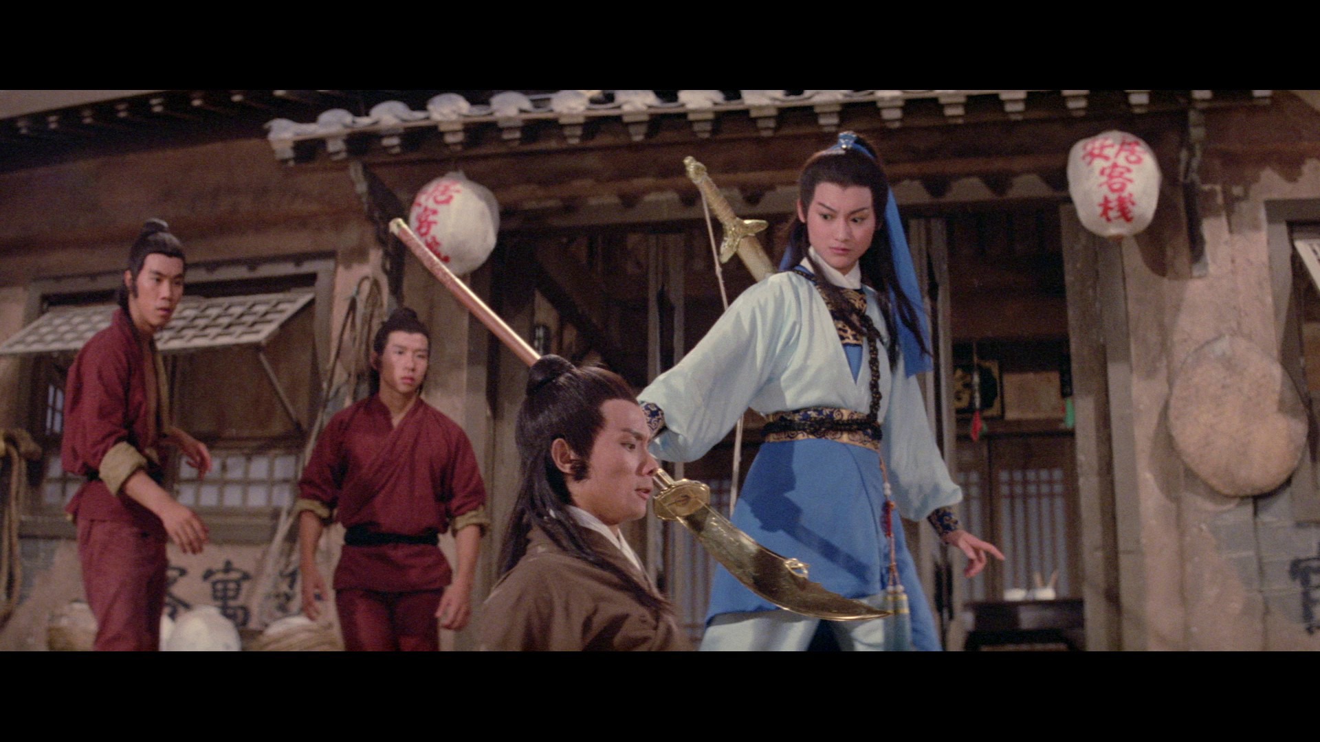 Screen capture from The 8 Diagram Pole Fighter