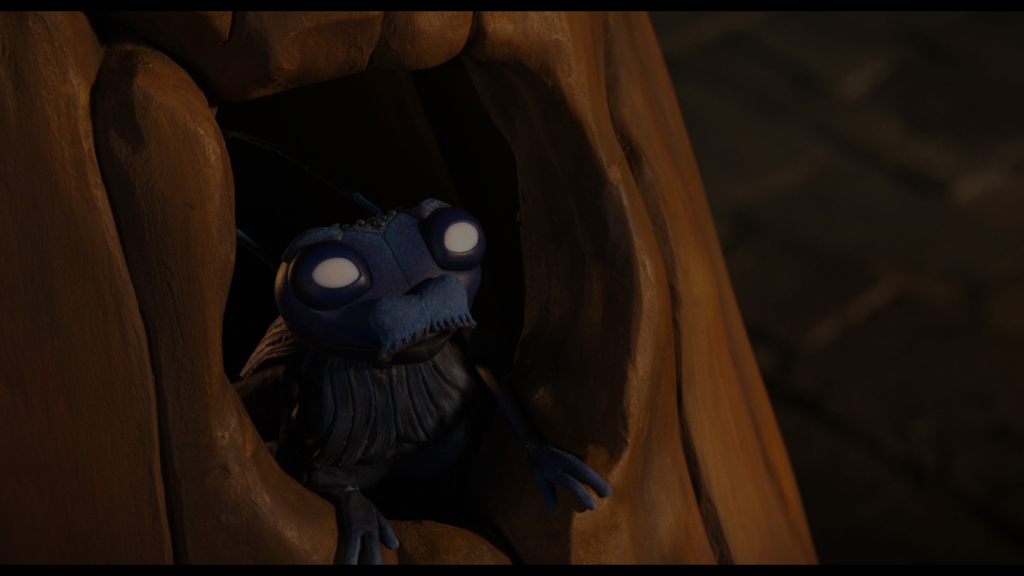 Screen capture from Guillermo del Toro’s Pinocchio