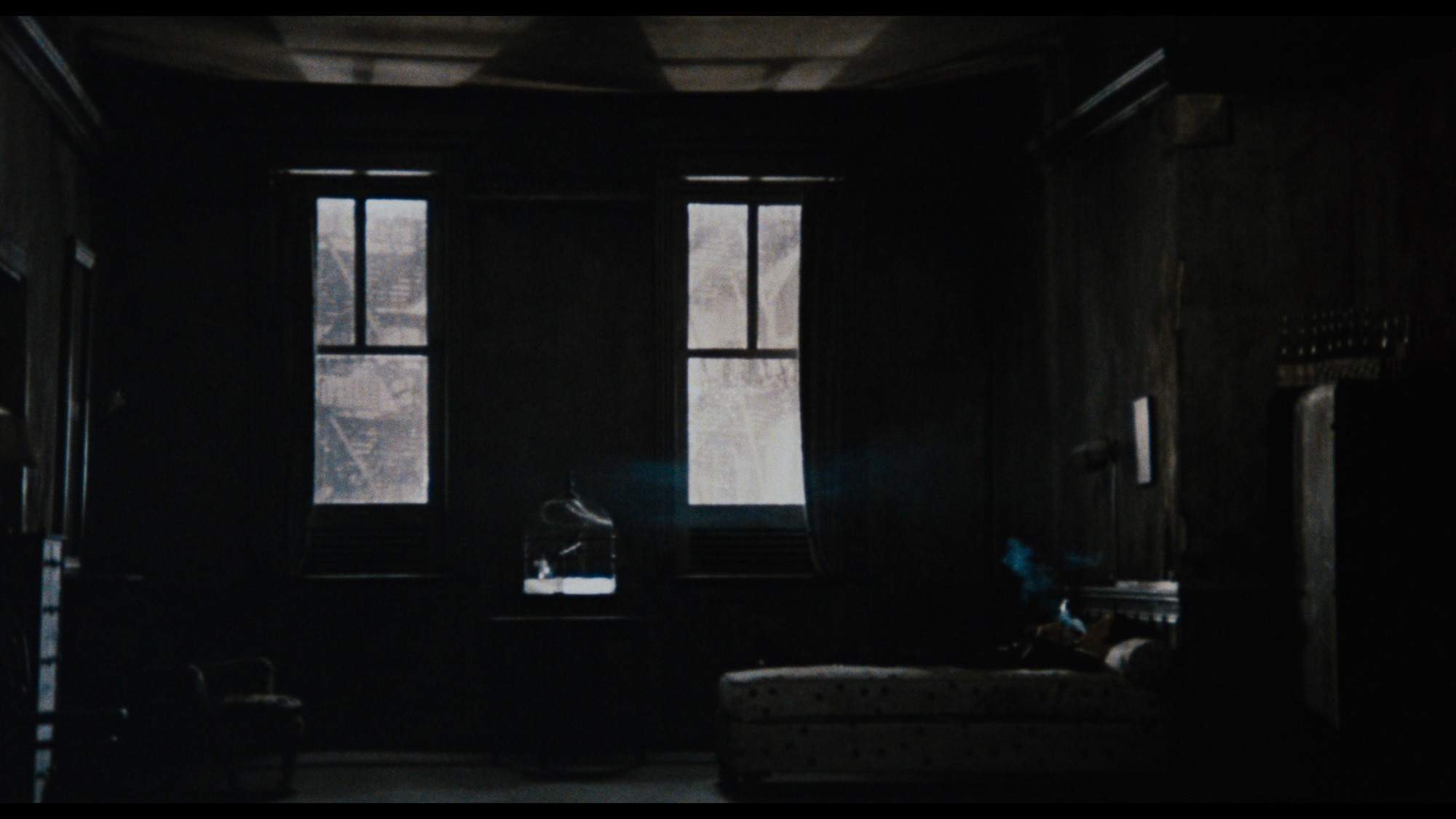 Screen capture from Le samouraï