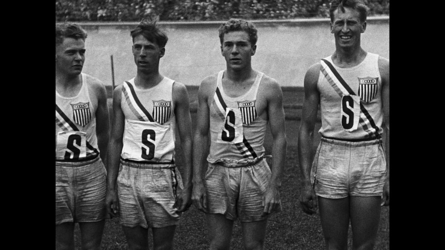 Screen capture from 100 Years of Olympic Films